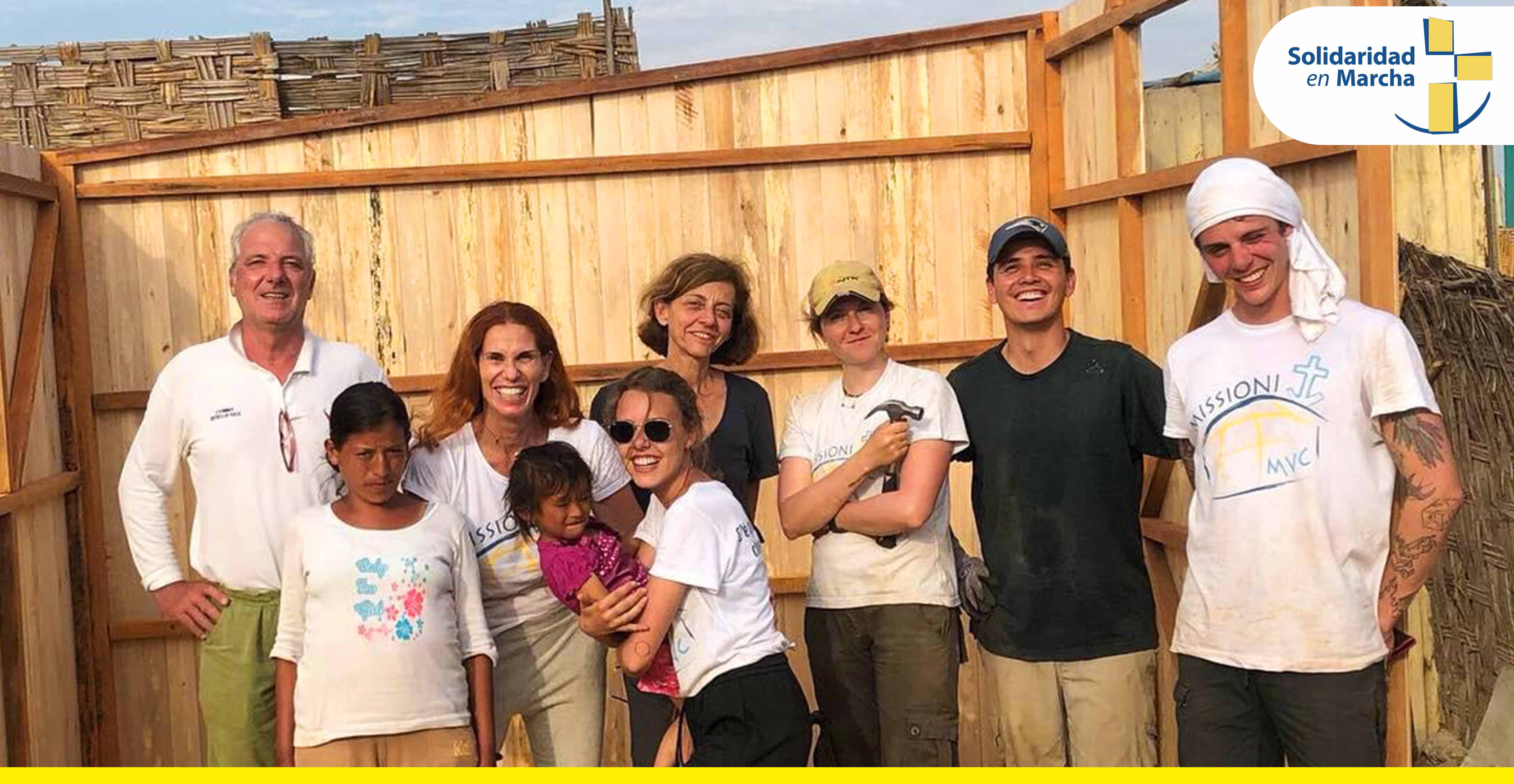 Voluntariado internacional construccion