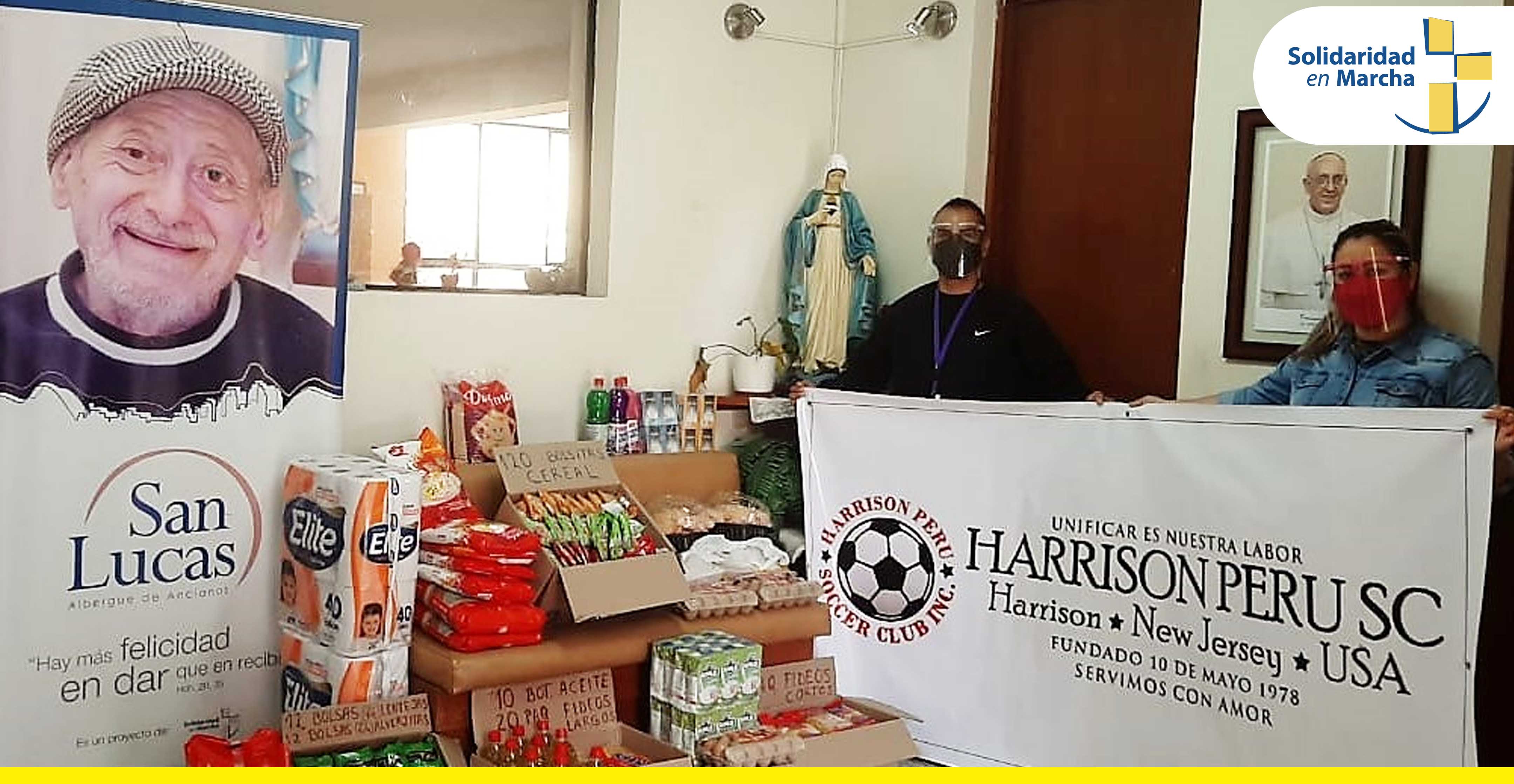 Albergue San Lucas recibe donación de alimentos durante pandemia
